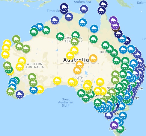 100 Years of Australian Rainfall