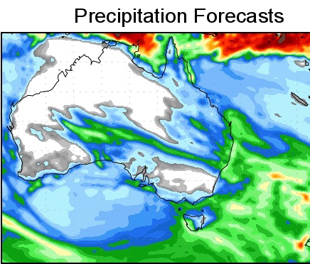 COLA 14 day precipitation forecast